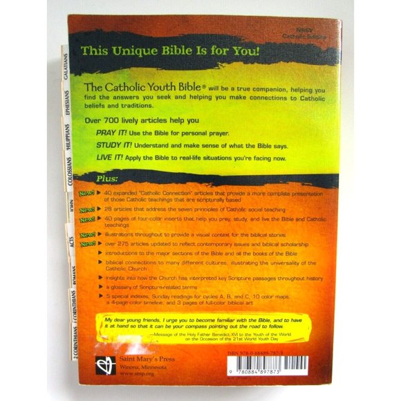 The Catholic Youth Bible, Third Edition, New Revised Standard Version: Catholic - Picture 3 of 10